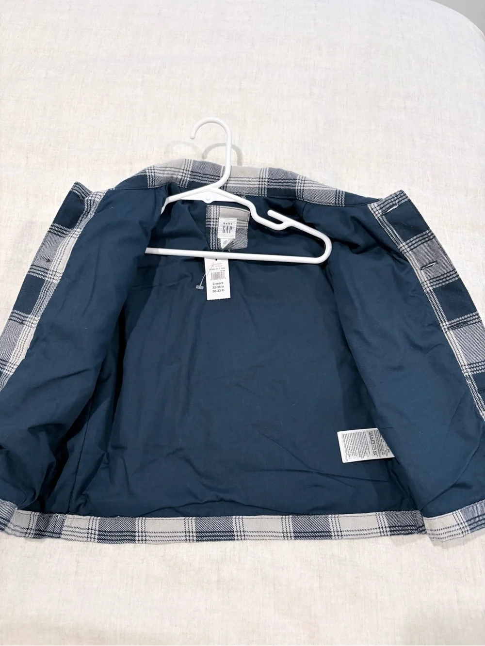 Baby GAP NWT Navy Shacket 2T